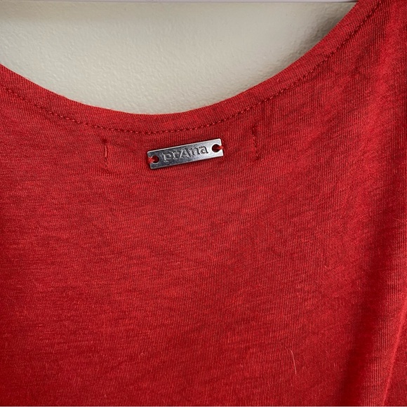 Prana Janey Foundation Mini Dress in Rustic Red Heather Women’s Size Small - Picture 6 of 11